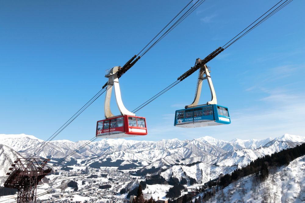 【オーダー用】乗り物⑨二種のゴンドラと山 ロープウェイ カッティングダイ 98471-194-