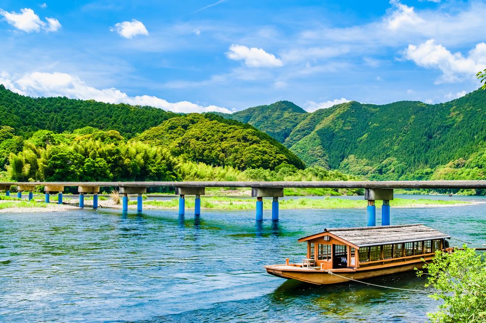 佐田沈下橋