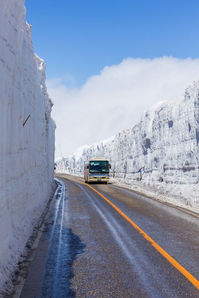雪の大谷の画像 - 2枚目