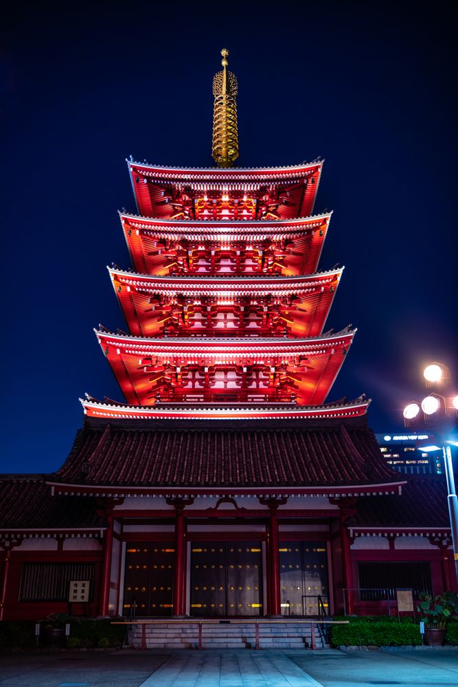 浅草寺 五重塔】の周辺スポット・アクセス・口コミ - Prism Japan