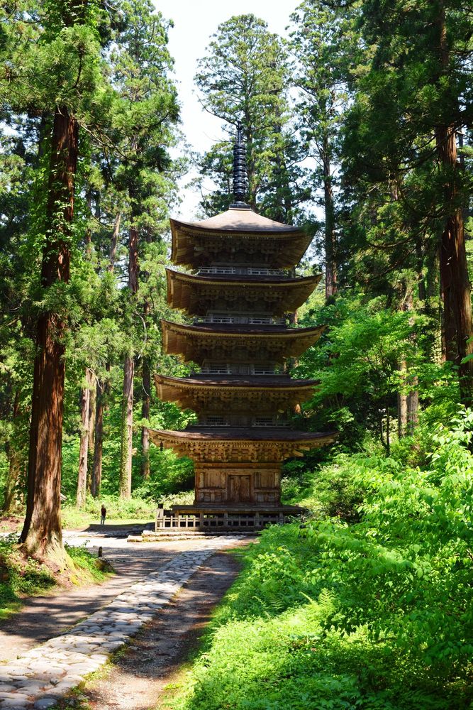 羽黒山五重塔の画像 - 4枚目