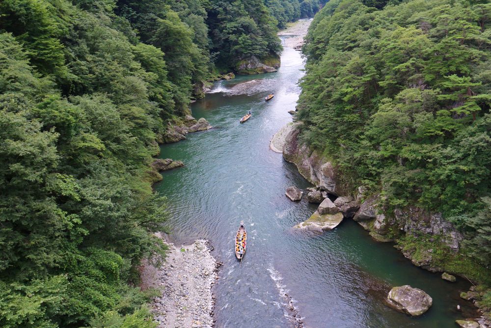 鬼怒川ライン下りの画像 - 2枚目