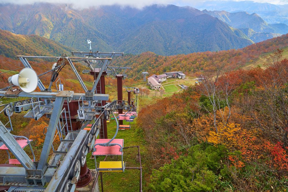 天神峠ペアリフトの画像 - 4枚目