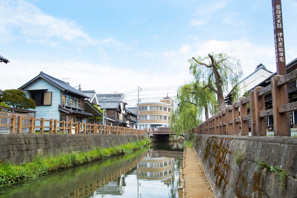 伊能忠敬銅像(佐原公園)の画像 - 2枚目