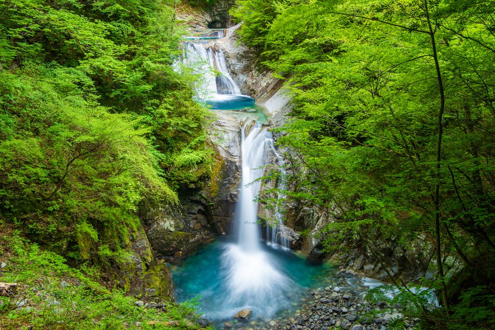 塩山 安い バス 西沢 渓谷