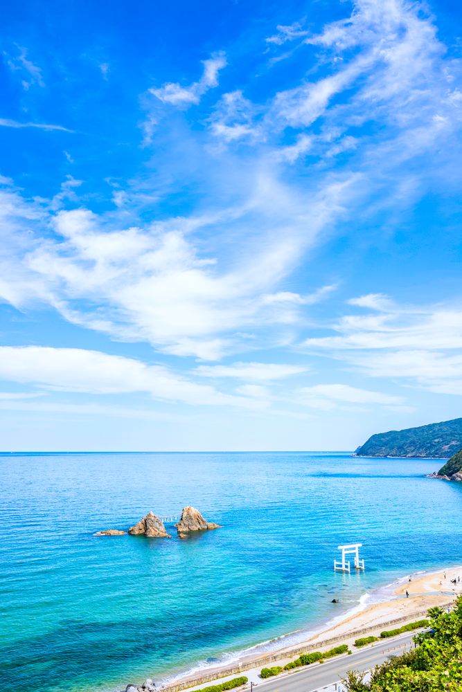 桜井二見ヶ浦の夫婦岩の画像 - 5枚目