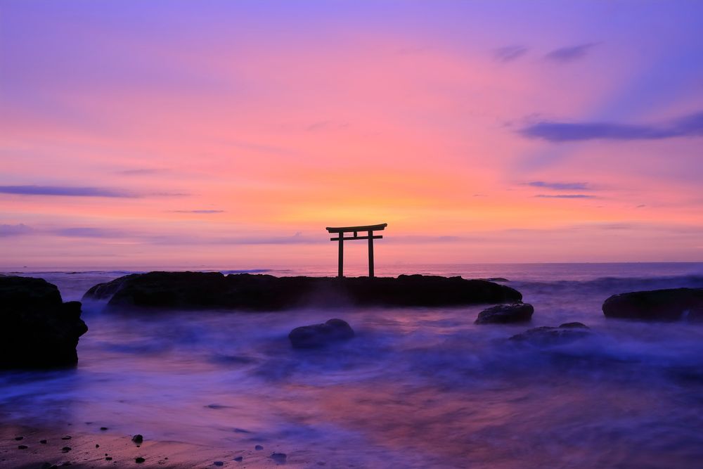 神磯の鳥居の画像 - 4枚目