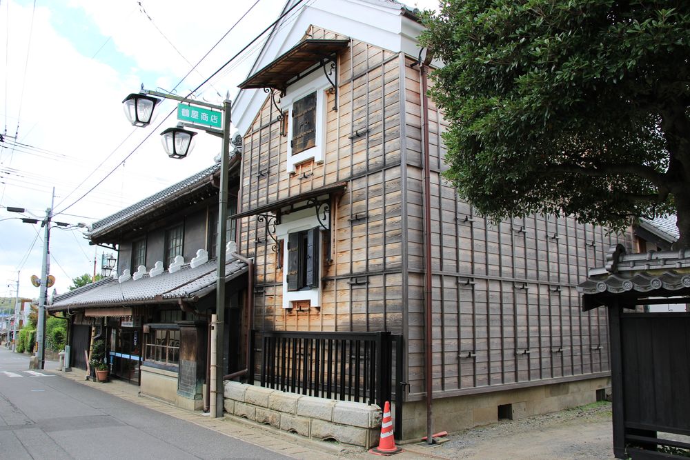 真壁の町並み
