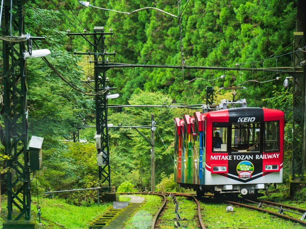 御岳山ケーブルカー
