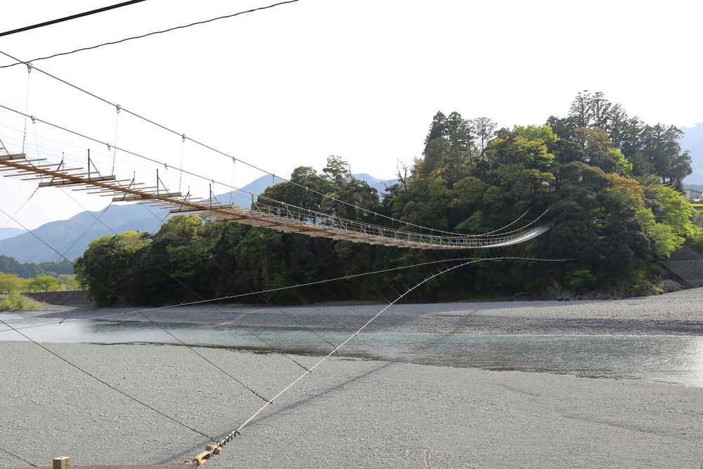 塩郷の吊橋の画像 - 3枚目