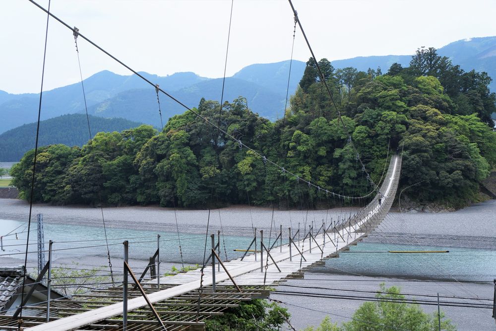 塩郷の吊橋の画像 - 4枚目
