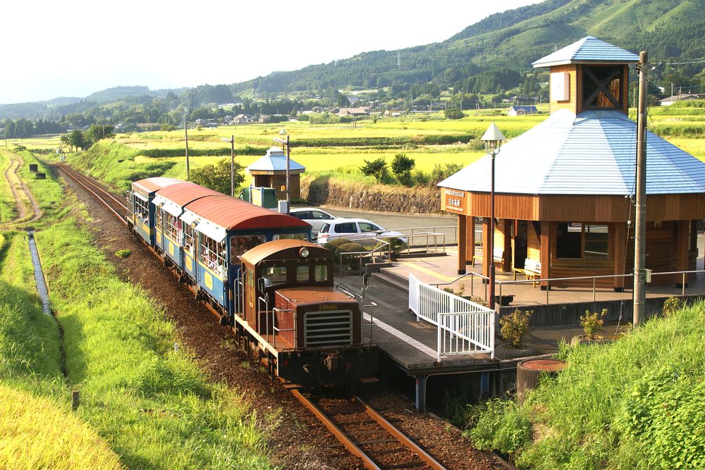 南阿蘇鉄道トロッコ列車「ゆうすげ号」の画像 - 5枚目