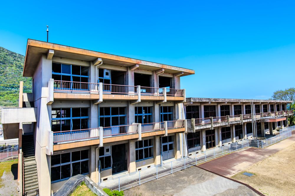 旧大野木場小学校被災校舎の画像 - 3枚目