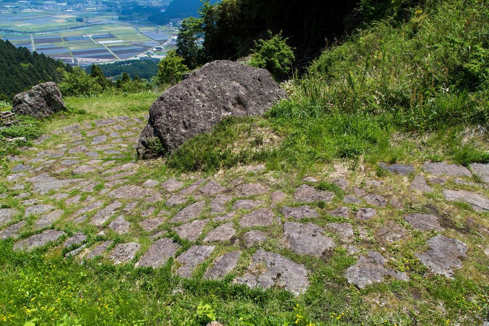 豊後街道 二重峠石畳の画像 - 2枚目