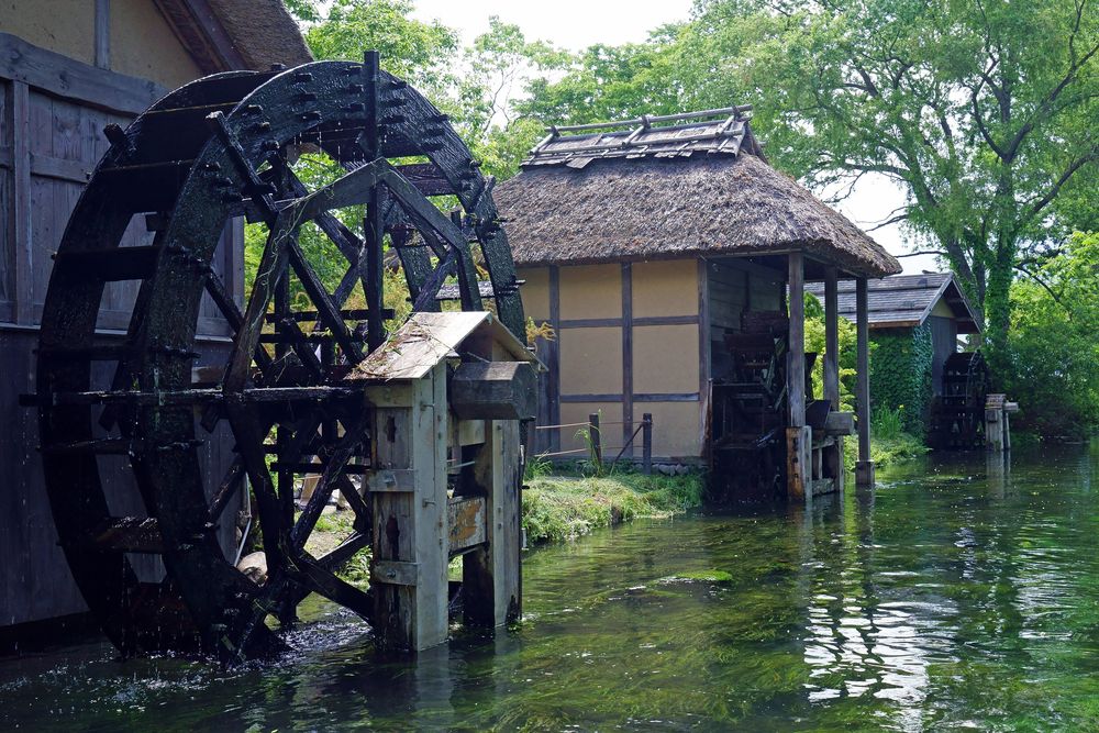 安曇野わさび田湧水群公園 (憩いの池）の画像 - 2枚目