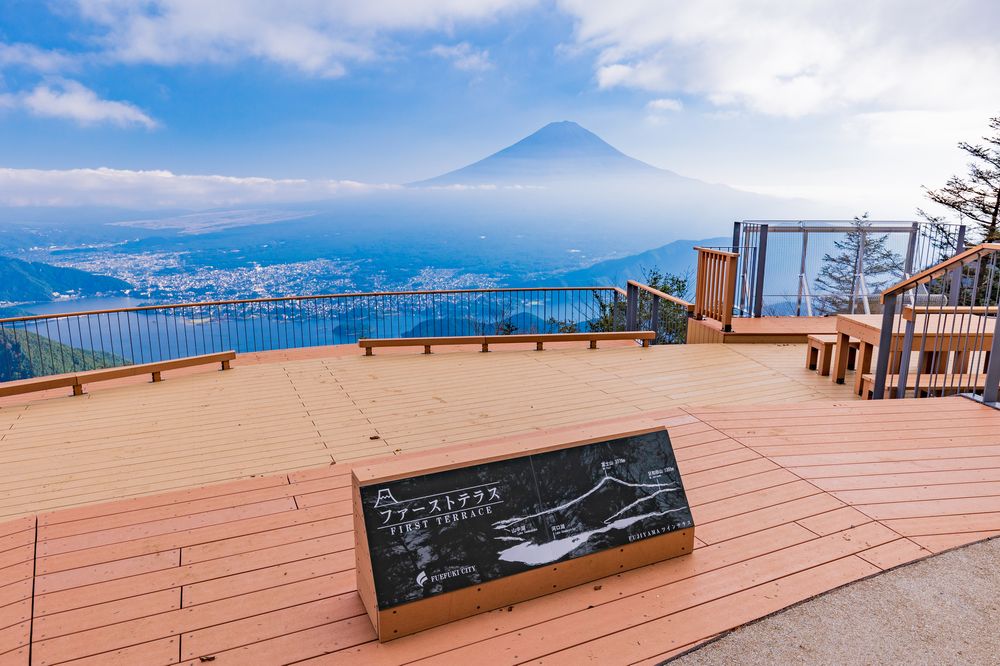新道峠FUJIYAMAツインテラス(ファーストテラス)