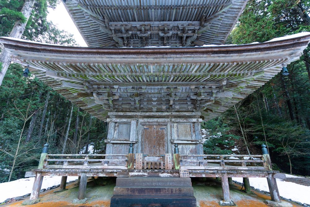 明通寺三重塔の画像 - 3枚目