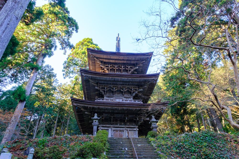明通寺三重塔