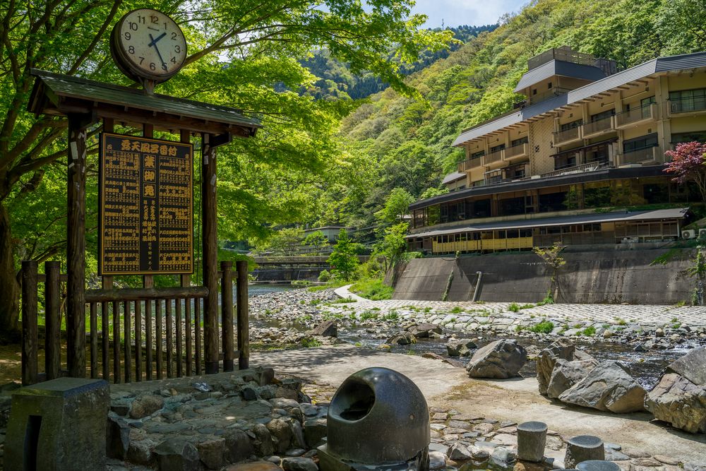 湯原温泉（湯原温泉郷）】の周辺スポット・アクセス・口コミ