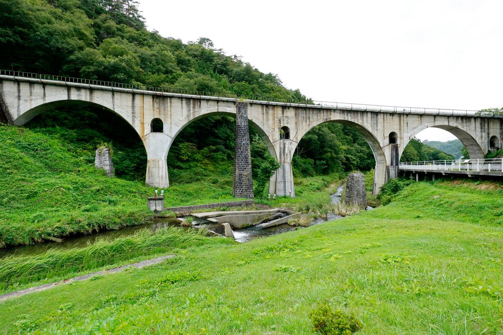 めがね橋(宮守川橋梁)】の周辺スポット・アクセス・口コミ - Prism Japan