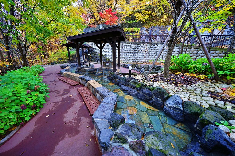 定山源泉公園