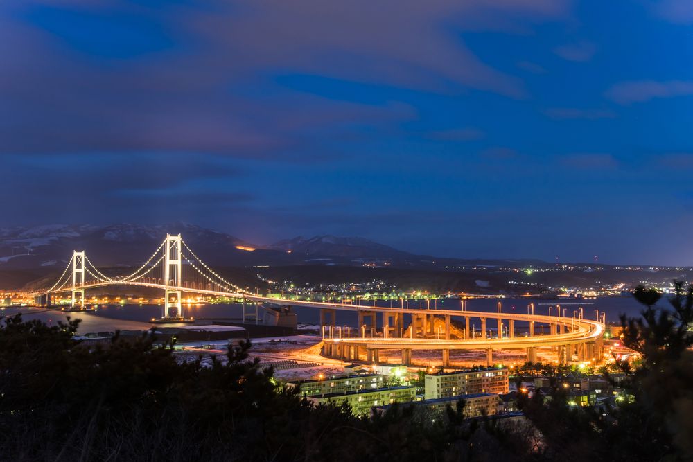 祝津公園 展望台