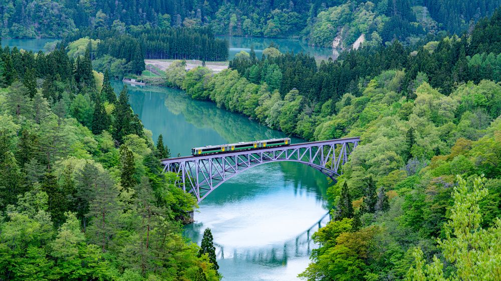 第一只見川橋梁ビューポイントの画像 - 2枚目