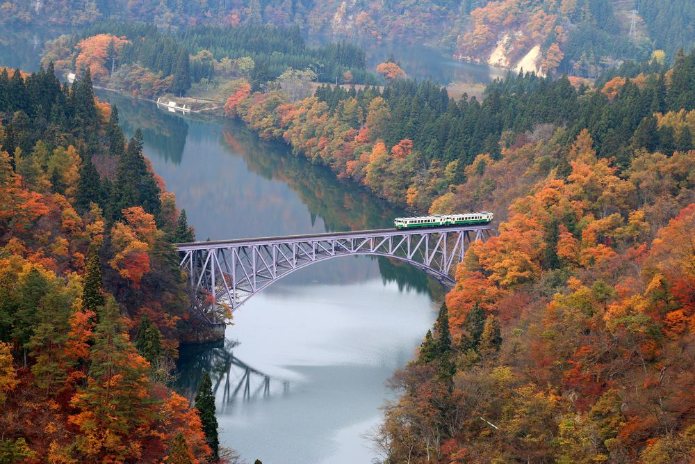 第一只見川橋梁ビューポイントの画像 - 3枚目