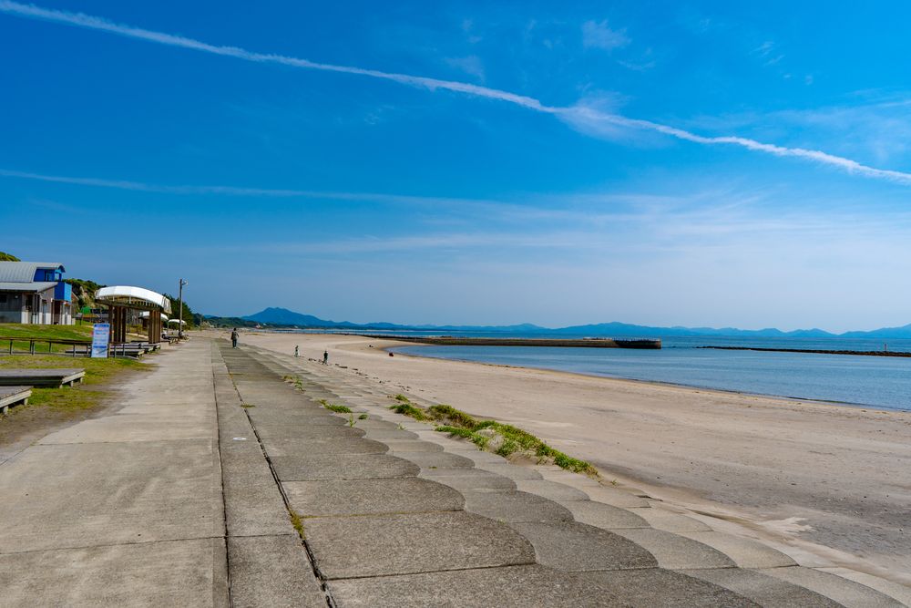 江口浜海浜公園】の周辺スポット・アクセス・口コミ - Prism Japan