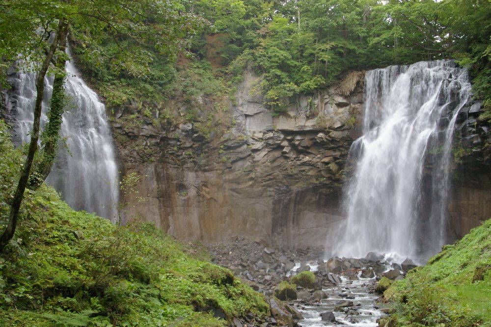 アシリベツの滝の画像 - 2枚目