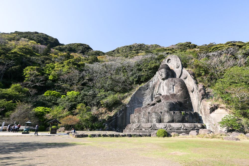 薬師瑠璃光如来坐像(日本寺大仏)の画像 - 3枚目