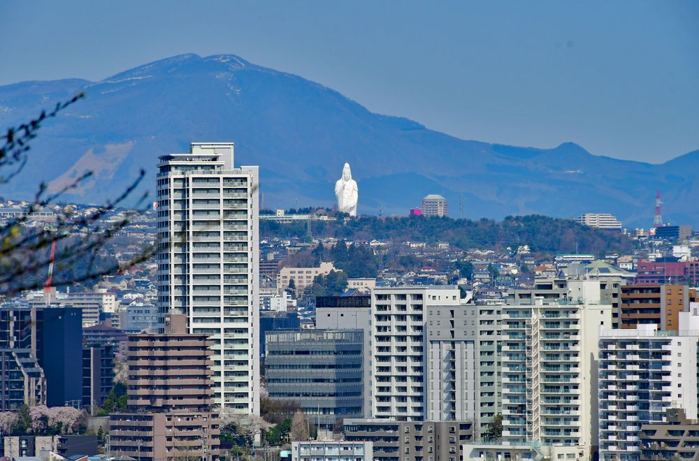 仙台大観音(仙台天道白衣大観音)の画像 - 4枚目