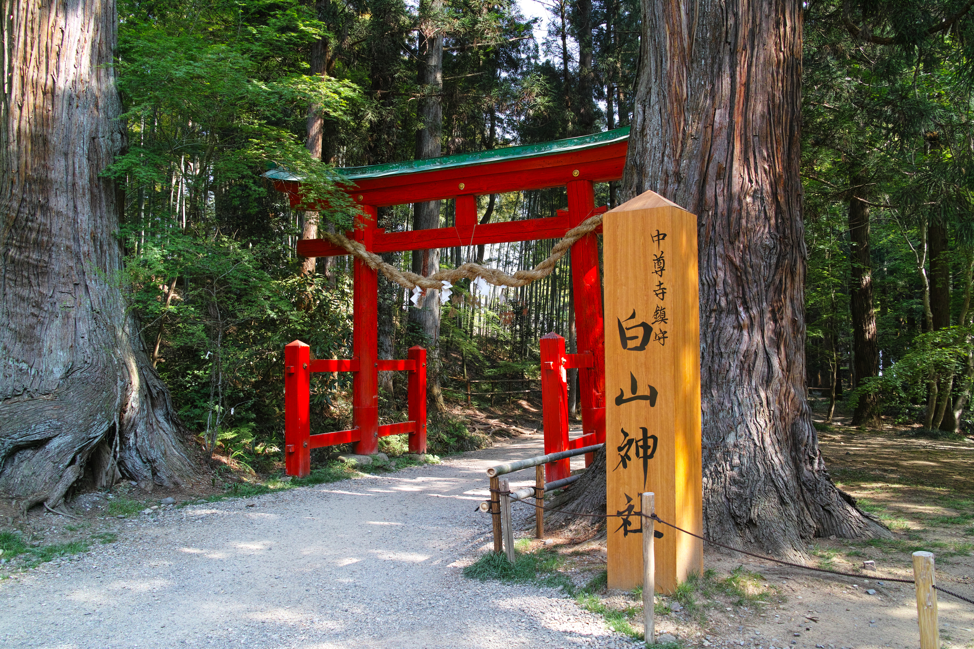 白山神社（平泉）