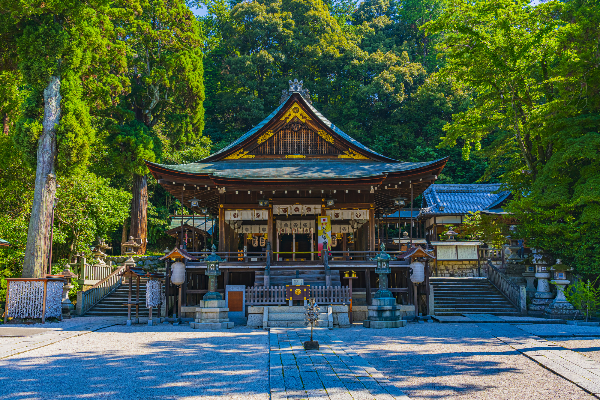 日牟禮八幡宮の画像 - 2枚目