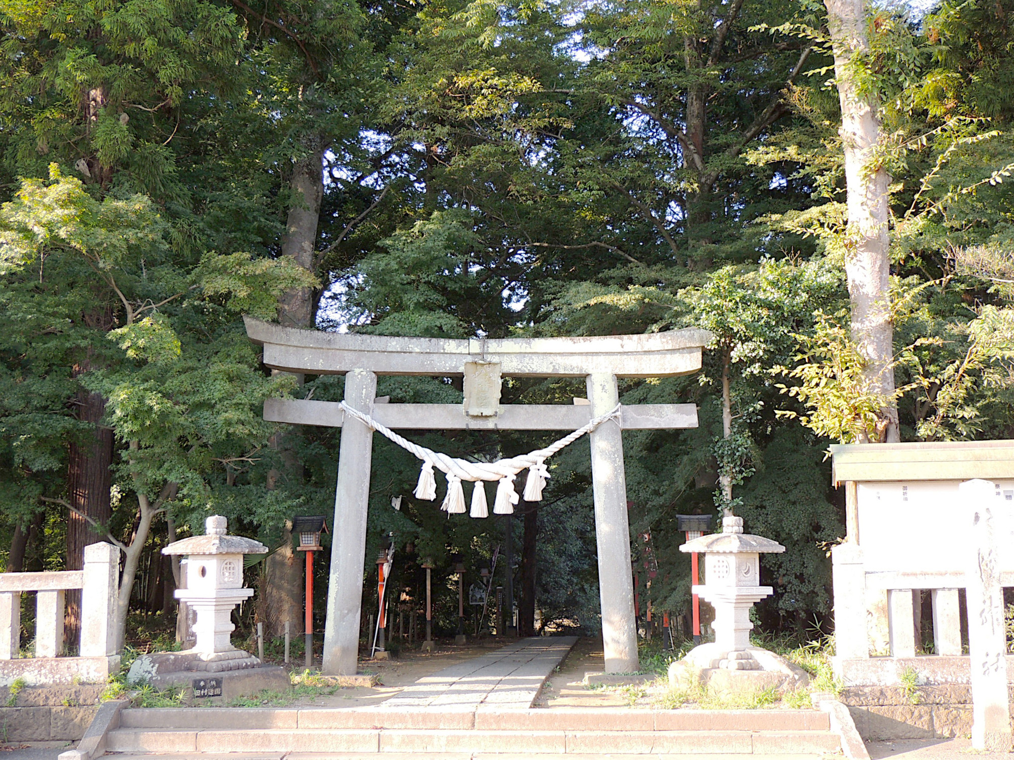 間々田八幡宮の画像 - 1枚目